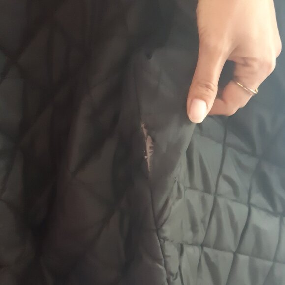 Men's Black Leather Coat - Valois Acton Vale QC - Rare Vintage - Picture 12 of 12